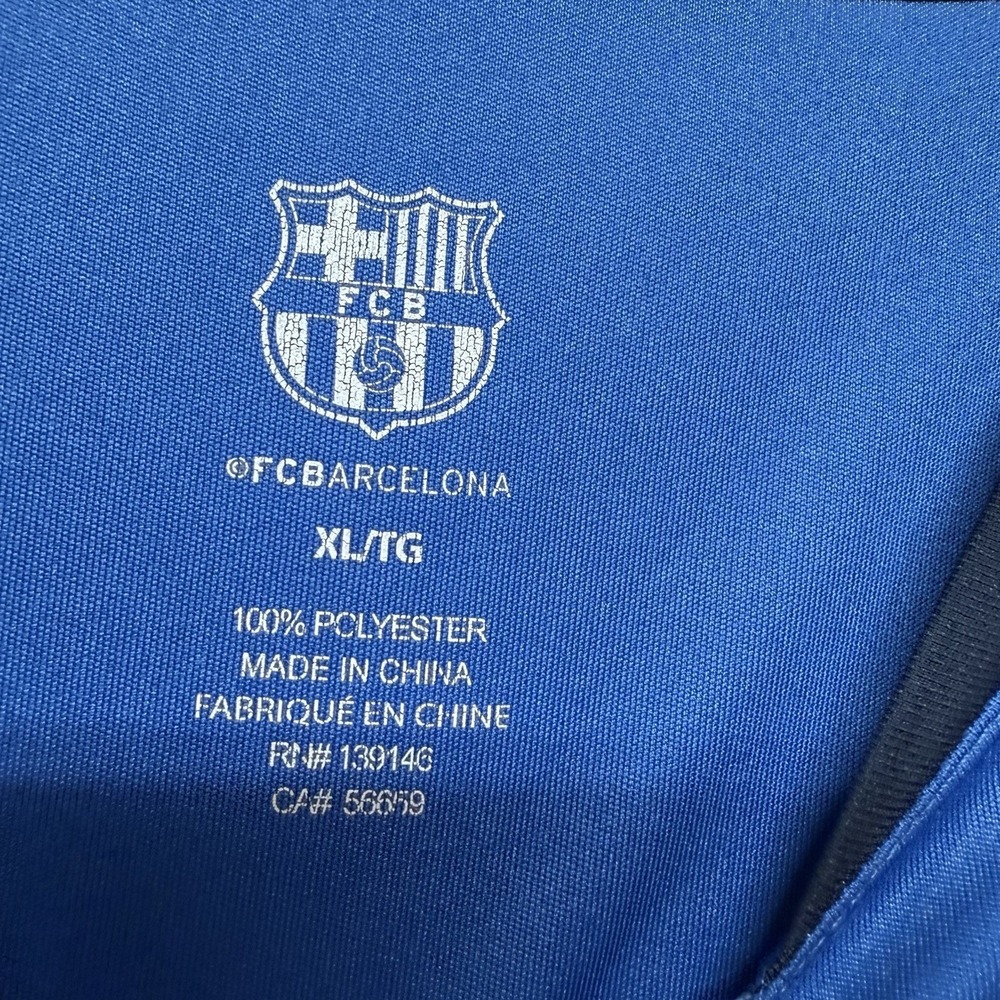 FC‎ Barcelona Futbol Soccer Jersey Shirt Mens Sz XL Short Sleeve Mas Que Un Club - Picture 6 of 7